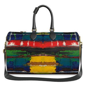 Abstract Tribal Art Travel Luggage Bag