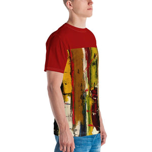 Unisex Multi-Colours Abstract T059 Tee