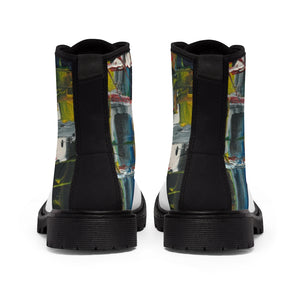 Abstract Definity Men's Canvas Boots