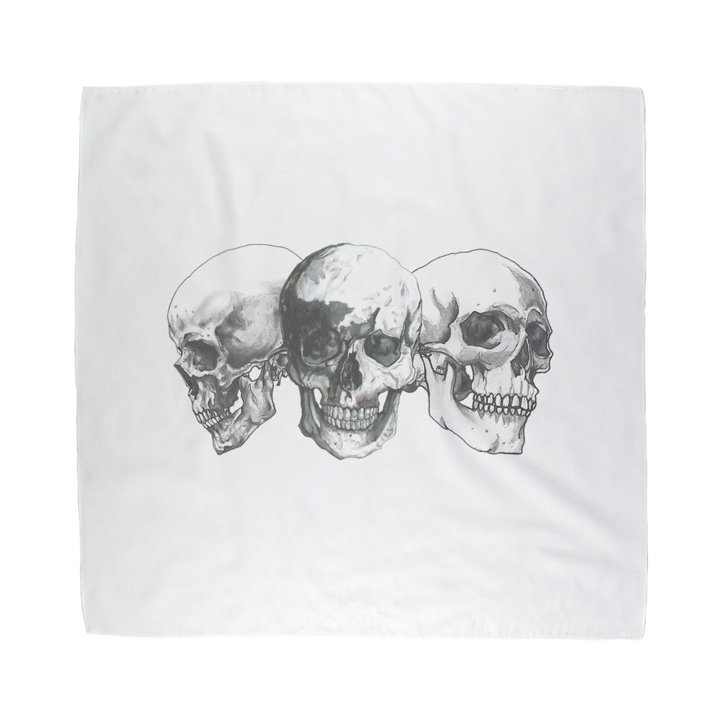 Skulls Perspectives by Robert Bowen ﻿Sublimation Bandana - Robert Bowen Tees
