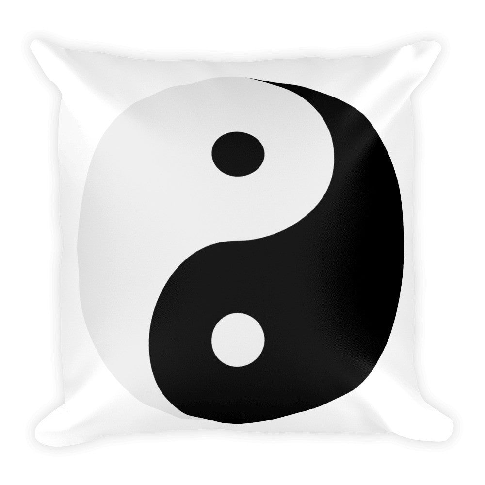 Yin Yang Square Cushion - Robert Bowen Tees