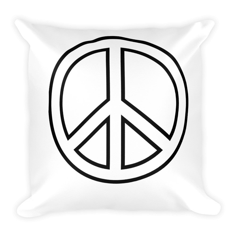 Peace Square Cushion - Robert Bowen Tees