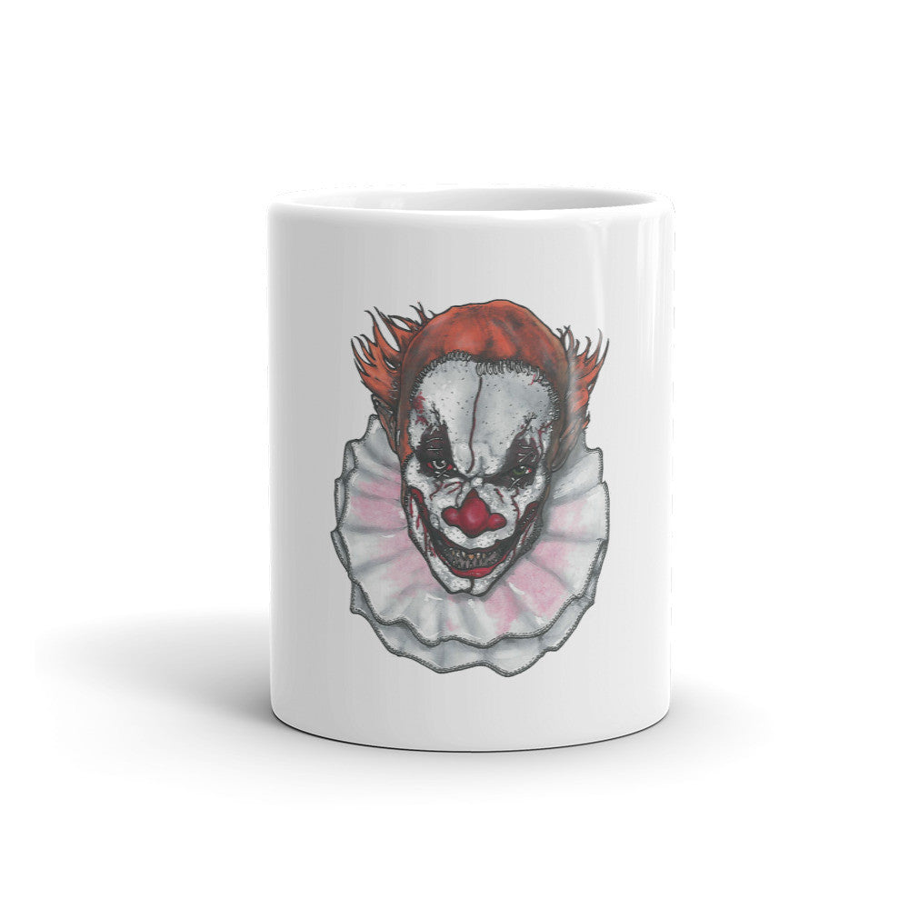 Scary Clown by Robert Bowen Mug - Robert Bowen Tees