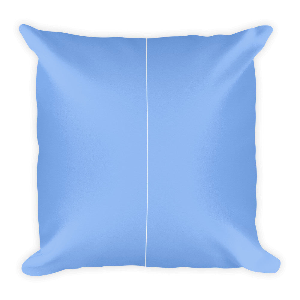 Windrush Red & Blue Square Cushion by Robert Bowen - Robert Bowen Tees