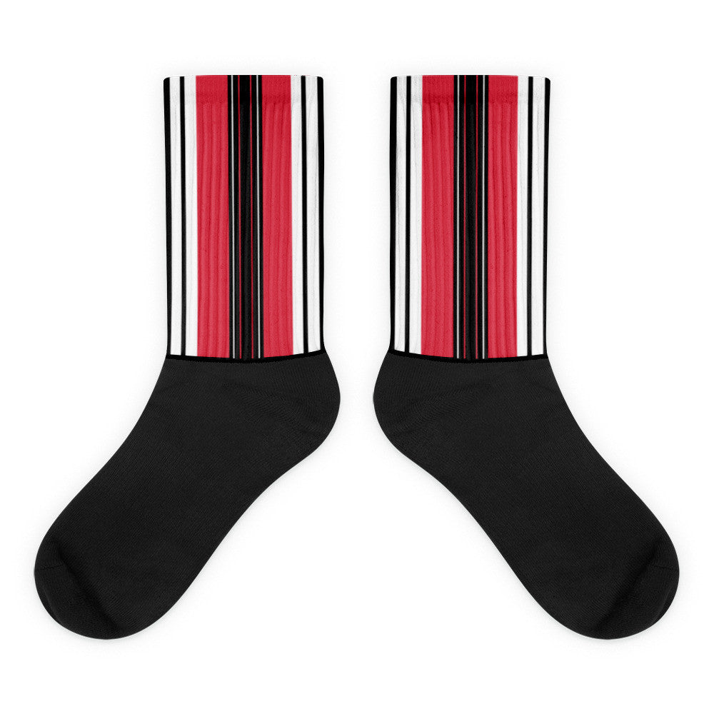 Windrush Verti Black foot socks by Robert Bowen - Robert Bowen Tees