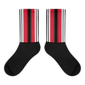 Windrush Verti Black foot socks by Robert Bowen - Robert Bowen Tees