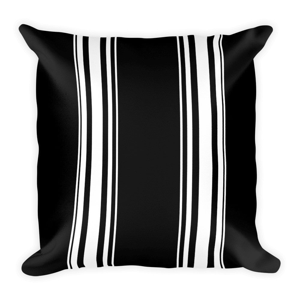 Windrush Black & White Square Cushion by Robert Bowen - Robert Bowen Tees
