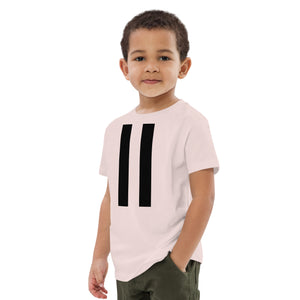 Organic Cotton Twin Strips Kids T-Shirt