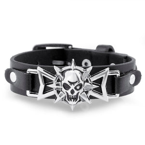 Unisex Skull Star Eye Wristband