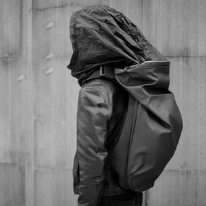 Men's Rainproof Hooded Rucksack