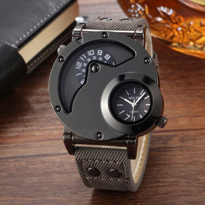 Men's Denim or Leather Watch