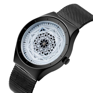 Men's Quartz Turntable Wristwatch
