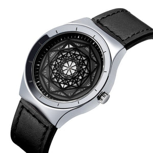 Men's Quartz Turntable Wristwatch