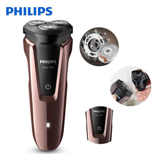 Philips S1060  Rotary Rechargeable Washable Electric Razor With Three Floating Heads - Robert Bowen Tees