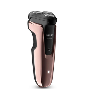 Philips S1060  Rotary Rechargeable Washable Electric Razor With Three Floating Heads