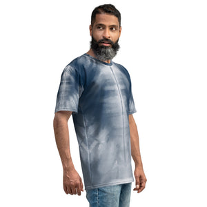 Shibori Tie-Dye Spine Men's T-shirt designed by Robert Bowen