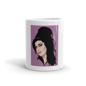 Amy Winehouse Pop Art by Robert Bowen Mug - Robert Bowen Tees