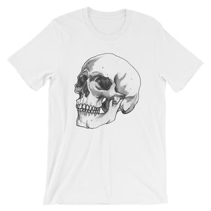 3/4 Skull Short-Sleeve Unisex T-Shirt by Robert Bowen - Robert Bowen Tees