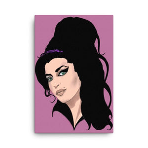 Amy Winehouse Pop Art Canvas by Robert Bowen - Robert Bowen Tees