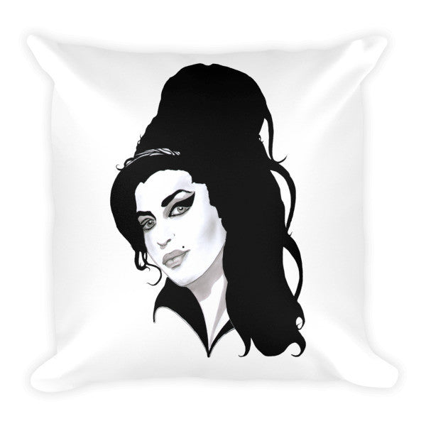 Amy Winehouse The Legend Cushion - Robert Bowen Tees