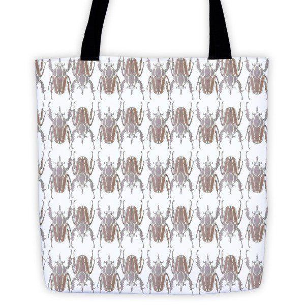 Brown Beetles Opposites Tote Bag - Robert Bowen Tees
