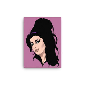 Amy Winehouse Pop Art Canvas by Robert Bowen - Robert Bowen Tees