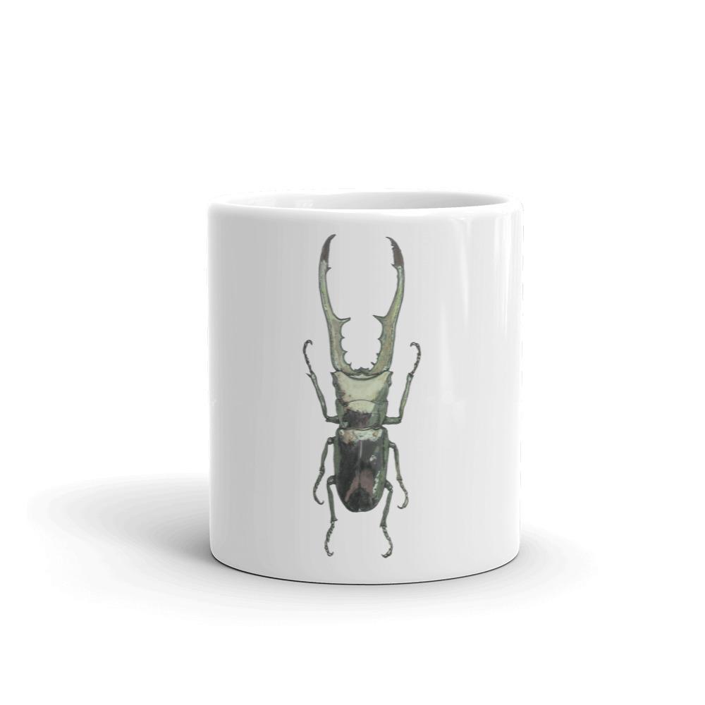 Stag Beetle Mug by Robert Bowen - Robert Bowen Tees