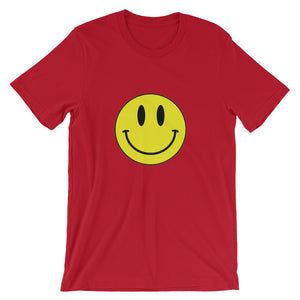 Acid Smiley Face Unisex short sleeve t-shirt - Robert Bowen Tees