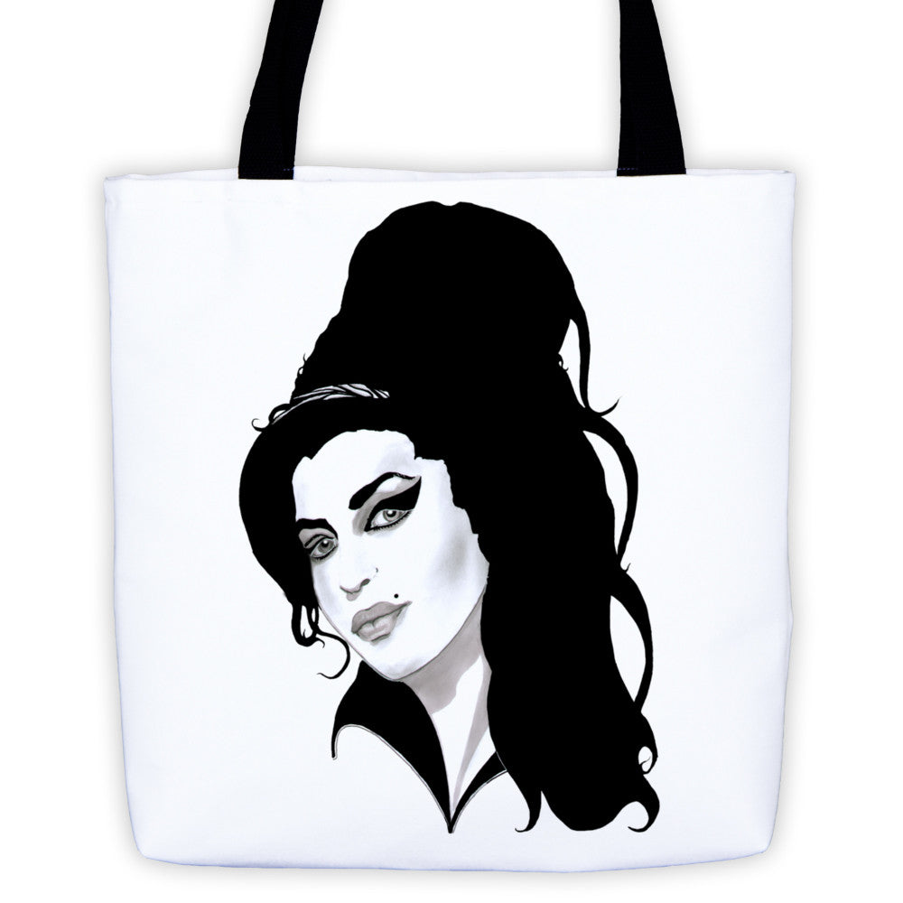 Amy Winehouse The Legend Tote Bag - Robert Bowen Tees